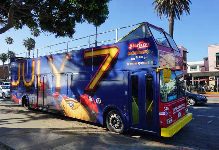 City Sightseeing SHOWBUS INTERNATIONAL BUS IMAGE GALLERY Los Angeles StarLine